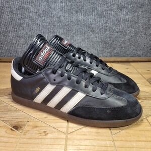Vintage Adidas Samba Mens Size 8.5 Classic Soccer Futbol Gum Sole 034563 Y2K